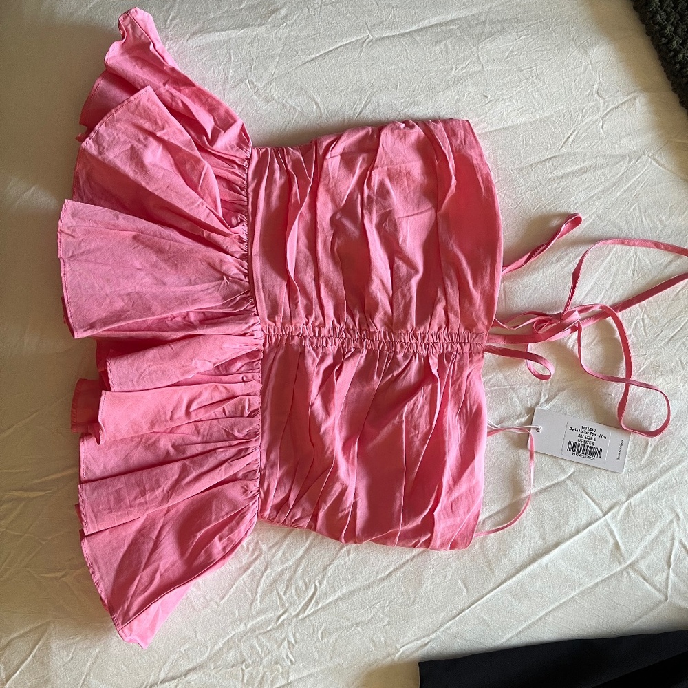 Halter Peplum top